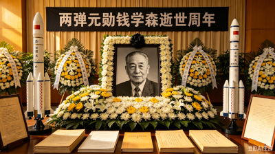 两弹元勋钱学森逝世周年