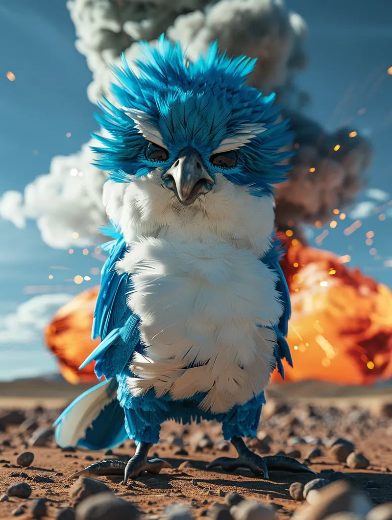 我是第一只会站着的鸟