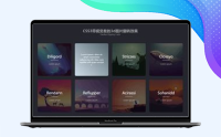 CSS3带视觉差的3d图片翻转效果