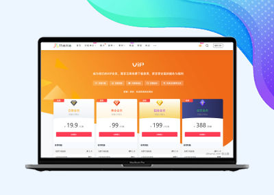 极主题自行更换VIP页面样式
