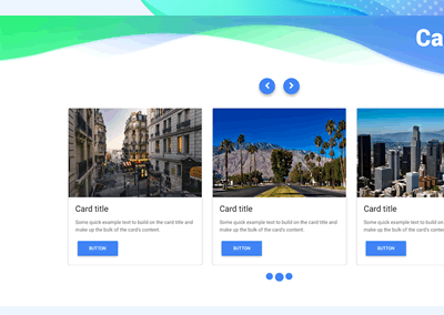 Bootstrap4 Carousel轮播上下滚动、淡入淡出效果